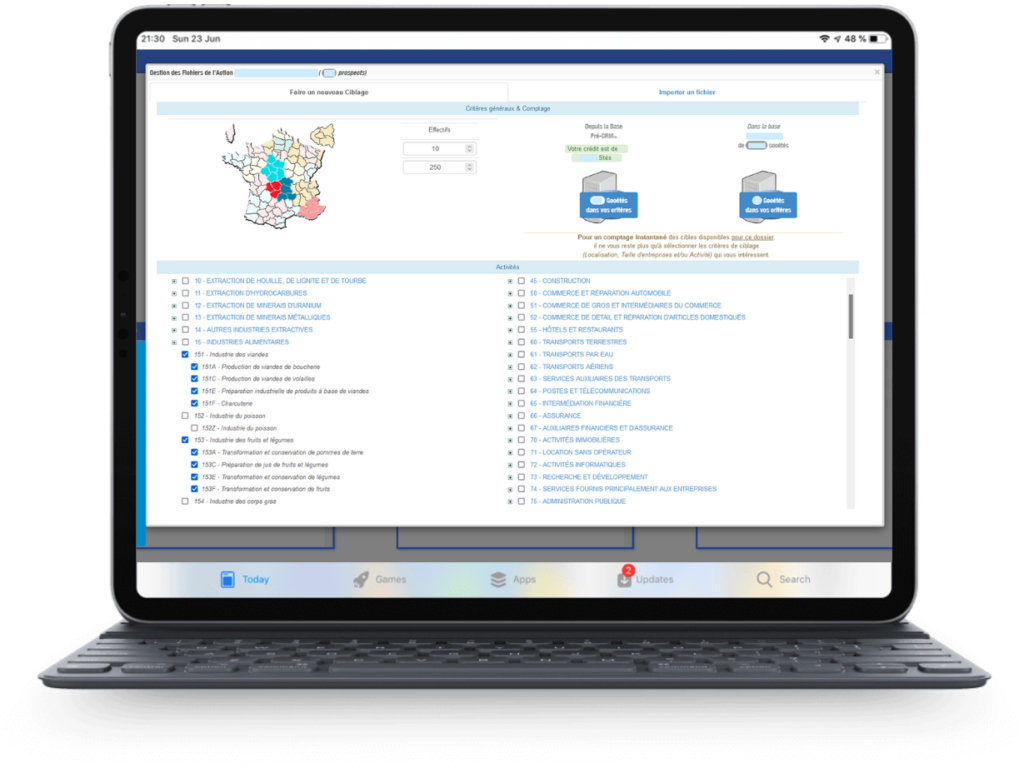 Découvrez l'offre Pré-CRM™ logiciel de prospection Découvrez l'offre Pré-CRM™ logiciel de prospection